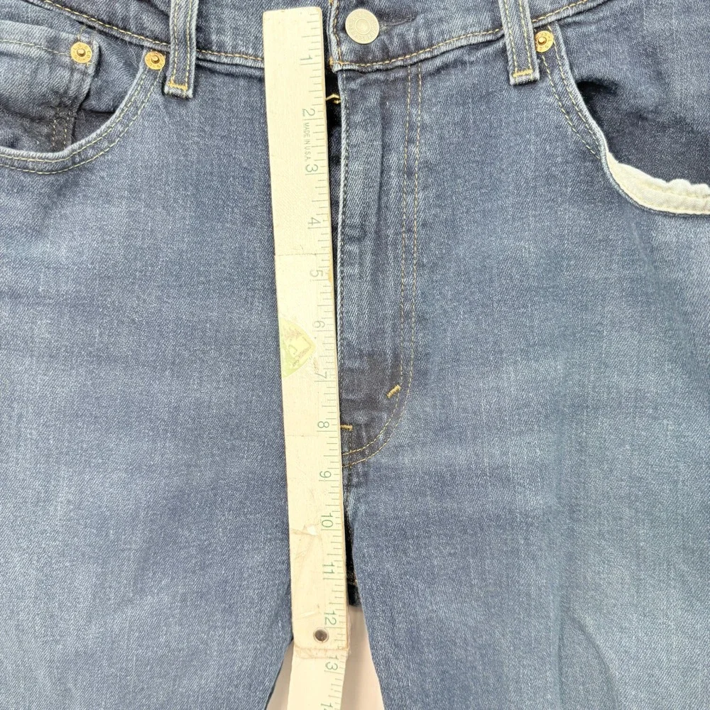 Levi 505 Straight Leg Jeans Mens 36x32 Denim Classic Minimalist Capsule Workwear